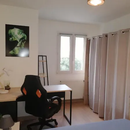 Grand T3 Avec Clim, Parking Et Terrasse Privative - Apartment *